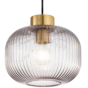 Светильник подвесной Ideal Lux IL237398 MINT-2 SP1 FUME' Е27 серый, золотой IL237398 фото