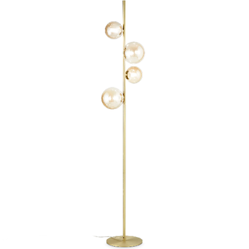 Торшер Ideal-lux IL317816 PERLAGE PT4 AMBRA 4хG9 IP20 золотой IL317816 фото