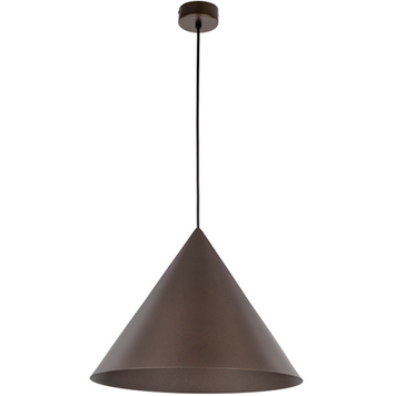 Підвісний світильник, люстра CONO BROWN LAMPA 1 XL TK-Lighting TKL10062 E27 чорний TKL10062 фото