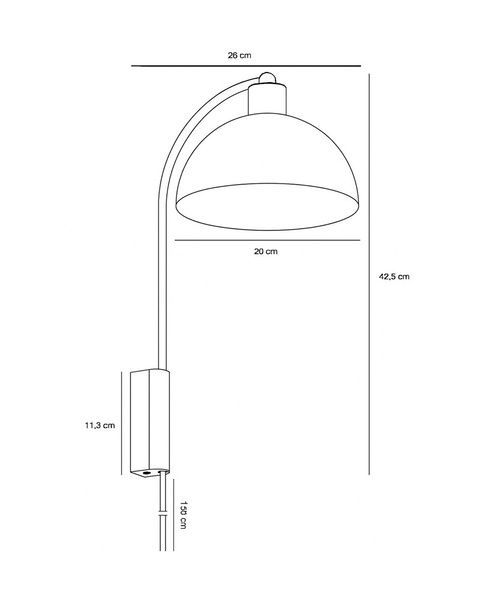 Бра, настінний світильник Nordlux 2213721003 Ellen 20 E14 1x40W IP20 2213721003 фото