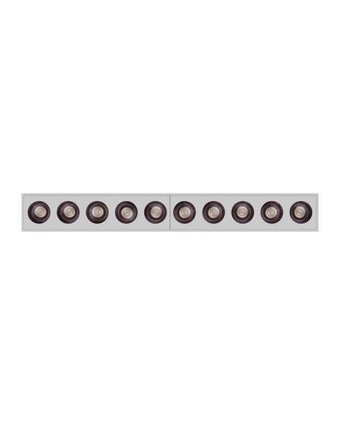 Точечный светильник Kloodi KD-PIXEL 10X2 20W 4K WH LED IP20 белый KD-PIXEL 10X2 20W 4K WH фото
