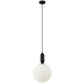 Подвесной светильник, люстра Italux PND-02340-1L-BK Aldeva E27 1x40W IP20 Черный 063999 фото 1