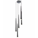 Подвесной светильник, люстра Azzardo AZ0119 BLACK STYLO(MD 1220A 5) AZ0119 фото 1