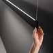Подвесной светильник Ideal Lux IL348391 STEEL SLIM ACCENT 35W 4000lm 3000K чёрный IL348391 фото 3