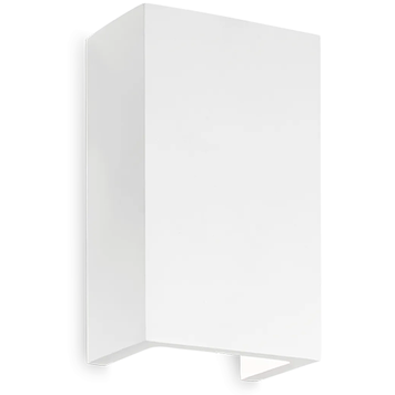 Бра IDEAL LUX IL214689 FLASH GESSO AP1 HIGH 1хG9 IP20 гипс, белый IL214689 фото