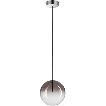 Підвісний світильник IDEAL LUX IL345376 EQUINOXE SP1 D25 FUME SFUMATO 1хG4 IP20 димчастий IL345376 фото