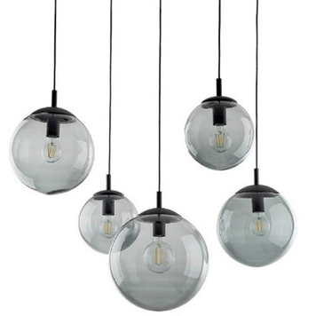 Люстра підвісний світильник TK-Lighting TKL5382 ESME GRAPHITE LAMPA WISZACA LISTWA 5xE27 IP20 графітовий TKL5382 фото