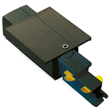 Главный соединительный модуль Ideal Lux IL256078 LINK 3-PH TRIM MAIN CONN END LEFT DALI 1-10V BK черный IL256078 фото