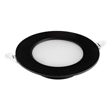 Світлодіодний світильник вбудований LED AURA-3 3W 4200K чорний 016-068-0003-060 фото