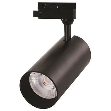 LED світильник VELMAX V-TRL-Т, 40W, 3600Lm, 4100K, 220V, чорний 25-31-30 фото