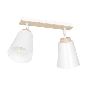 Точечный светильник Emibig ATLAS 2 WHITE E27 IP20 белый 724/2 724/2 фото