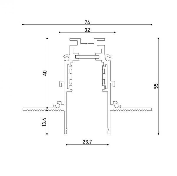 Магнітний трек KLOODI KDMG-TRX 2M BK KDMG-TRX 2M BK фото