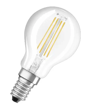 Лампа LED CL P40 4W/827 230V FIL E14 10x1 OSRAM 4058075436527 фото