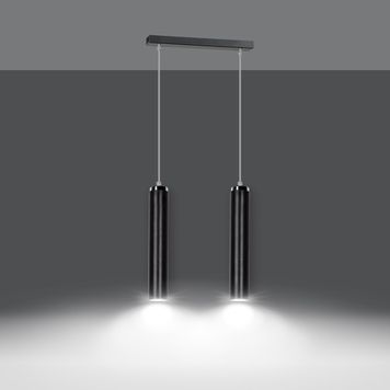 Подвесной светильник Emibig LUNA 2 BLACK GU10 IP20 черный 956/2 956/2 фото