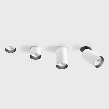 Світильник точковий TUB M INT, LED 9W, 690Lm, 3000K, 30&deg;, CRI>90, 250mA, IP20, білий 01.0592.9.930.WH 01.0592.9.930.WH фото