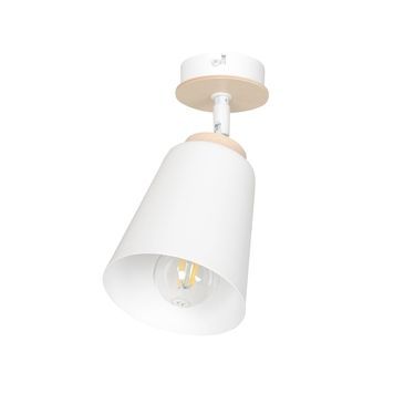 Точечный светильник Emibig ATLAS 1 WHITE E27 IP20 белый 724/1 724/1 фото