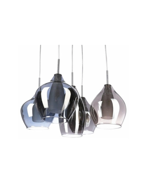 Люстра AMBER MILANO 5 CHROME AZZARDO AZ0722 AZ0722 фото