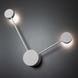 Бра Imperium Light Antenna 422252.01.91 LED 2x2W 3000K IP20 белый 422252.01.91 фото 1