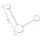 Бра Imperium Light Antenna 422252.01.91 LED 2x2W 3000K IP20 белый 422252.01.91 фото 2