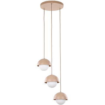 Подвесной светильник TK Lighting TKL10720 BONO SABIA 3XG9 LAMPA SUFITOWA бежевый TKL10720 фото