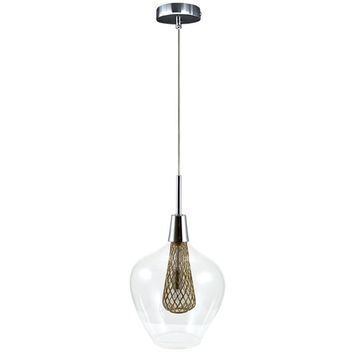Подвесной светильник, люстра POLUX 5901508308054 DYSON-1 G9 IP20 прозрачный 5901508308054 фото