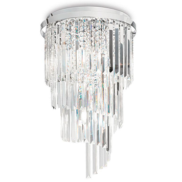 Потолочная люстра IDEAL-LUX IL168920 CARLTON PL8 CROMO 8xЕ14 IP20 хром IL168920 фото