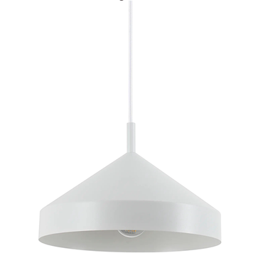 Светильник подвесной IDEAL LUX IL285153 YURTA SP1 D30 BIANCO 1хЕ27 белый IL285153 фото