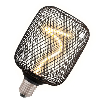 Лампа OSRAM LED DECO SPIRAL SQ100 BLACK DIM 3,5W/818 230V S FIL E27 4X1 4058075840300 фото