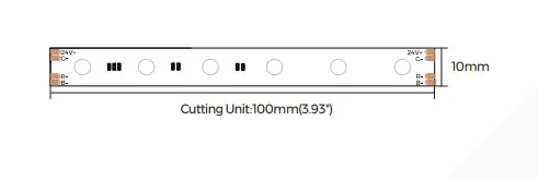 LED лента COLORS Chip-24V-IP20 9.6W 300Lm RGB 5м (PD60RGB-24V-10mm) PD60RGB-24V-10mm фото