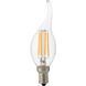 Світлодіодна лампа FILAMENT FLAME-6 6W Е14 2700К 001-014-0006-010 фото 1