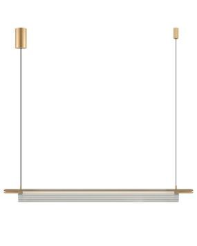Подвесной светильник, люстра Zuma Line DU31835/14W Arcus LED 1x14W 3000K-6000K 777Lm IP20 золотой DU31835/14W фото