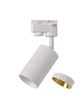 Трековый светильник Goldlux 321701 Maribel GU10 1x10W IP20 WH 052044 фото
