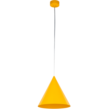 Підвісний світильник, люстра TK-Lighting TKL10066 CONO YELLOW LAMPA WISZACA 1 M E27 жовтий TKL10066 фото