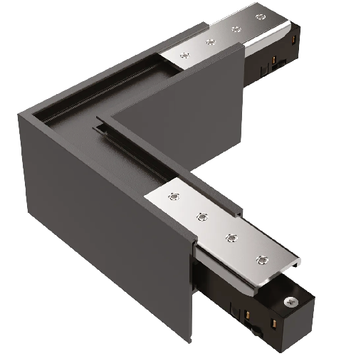 L-образный электрический коннектор Ideal Lux IL258140 EGO KIT SURFACE HIGH L ELECTR CONN HORIZ ON-OFF BK IL258140 фото