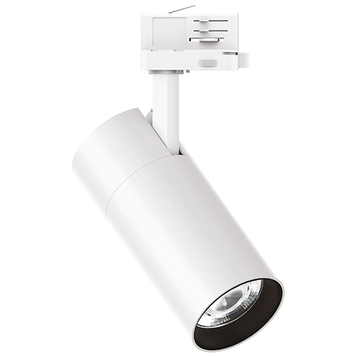 Трековий світильник IDEAL-LUX IL222653 QUICK TR 3-PHASE 28W CRI90 3000K ON-OFF WH IL222653 фото