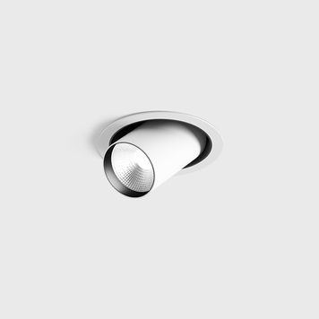 Світильник точковий TUB M OUT, LED 12W, 1210Lm, 3000K, 50&deg;, CRI>90, 300mA, IP20, білий 01.0593.9.930.WH 01.0593.9.930.WH фото