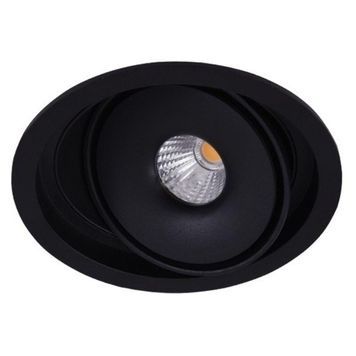 Точечный светильник Azzardo AZ3470 BOSTON 1 ROUND BLACK AZ3470 фото