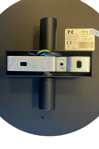 Бра, настенный светильник TK Lighting TKL6012 LUNA NEW 200 чёрный TKL6012 фото