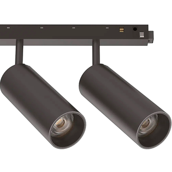 Світильник трековий магнітний IDEAL LUX IL303642 EGO TRACK DOUBLE ON-OFF 24W 2300lm 3000K BK чорний IL303642 фото