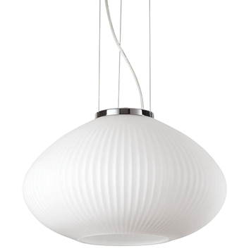 Подвесной светильник IDEAL LUX IL285184 PLISSE' SP1 D35 Е27 хром IL285184 фото