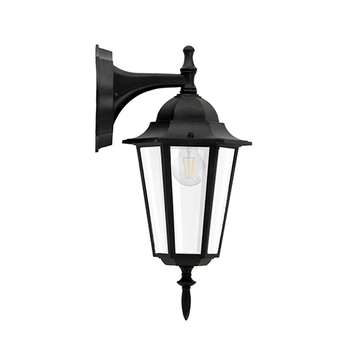 Вуличний світильник Goldlux 201935 Liguria E27 1x20W IP43 BK 007000 фото