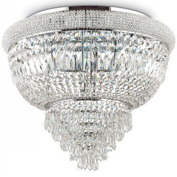 Потолочная люстра IDEAL-LUX IL207186 DUBAI PL6 CROMO 6xЕ14 IP20 хром IL207186 фото