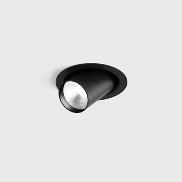 Світильник точковий TUB M OUT, LED 12W, 1210Lm, 4000K, 50&deg;, CRI>90, 300mA, IP20, чорний 01.0593.9.940.BK 01.0593.9.940.BK фото