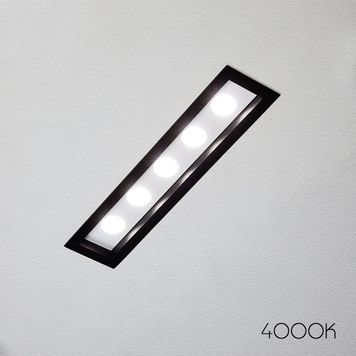 Точечный светильник IMPERIUM LIGHT Express LED 5x7.5W 4000K 441522.05.01.92 чёрный / белый 441522.05.01.92 фото