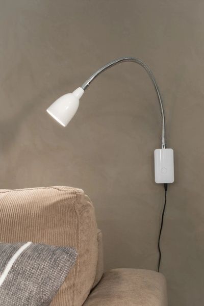 Бра MARKSLOJD Tulip 105939 LED 2,5W 198lm 3000K IP20 білий 105939 фото