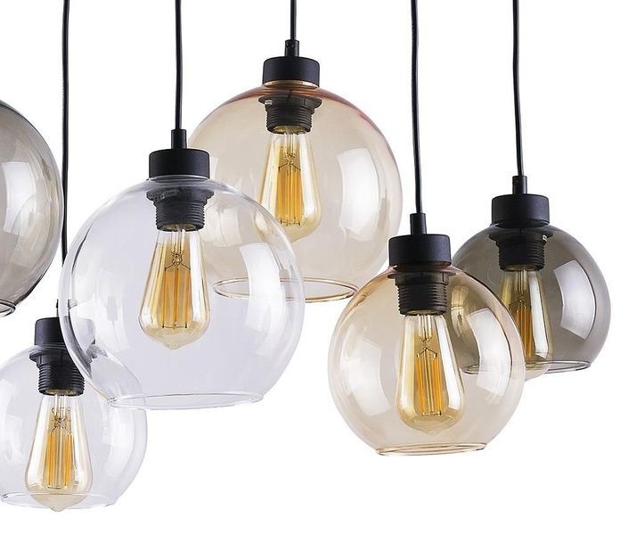Люстра подвесная TK-Lighting TKL2164 CUBUS 6XE27 черный TKL2164 фото