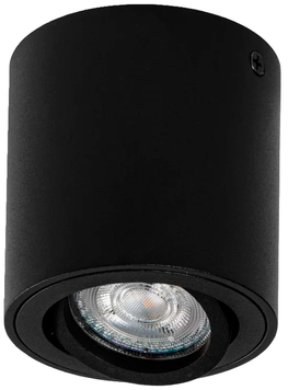 Світильник спотовий Ledvance Spot Surface Round GU10 IP20 алюміній чорний 4058075758629 фото
