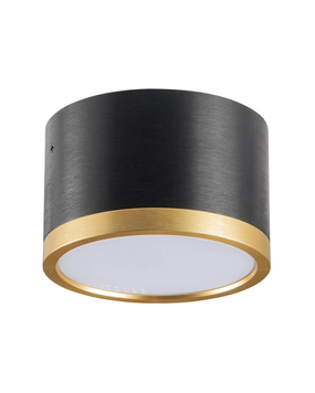 Точковий світильник Goldlux 328090 Mirella GX53 1x6W 4000K 660Lm IP20 Чорний 095428 фото