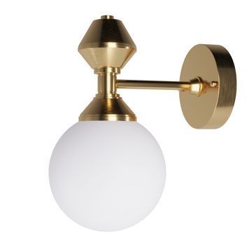 Бра Dome № 3 G9 светлая латунь pkt6252-6 фото