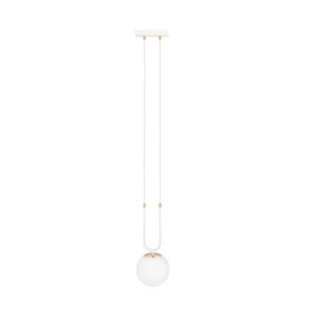 Подвесной светильник GLAM 1 WHITE/OPAL Emibig E14 IP20 белый 1115/1 1115/1 фото